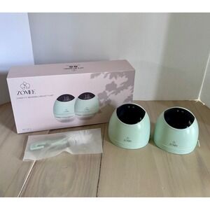 Zomee Fit Wearable Breast Pump Set of 2 Motors Mint Green ZFHF Hands Free Brush